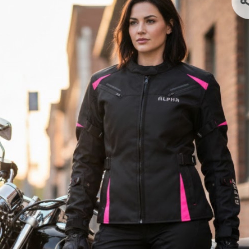 Alpha Cycle Gear All Season Women’s Motorcycle Jacket Size XL